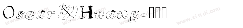 Oscar. Huang字体转换
